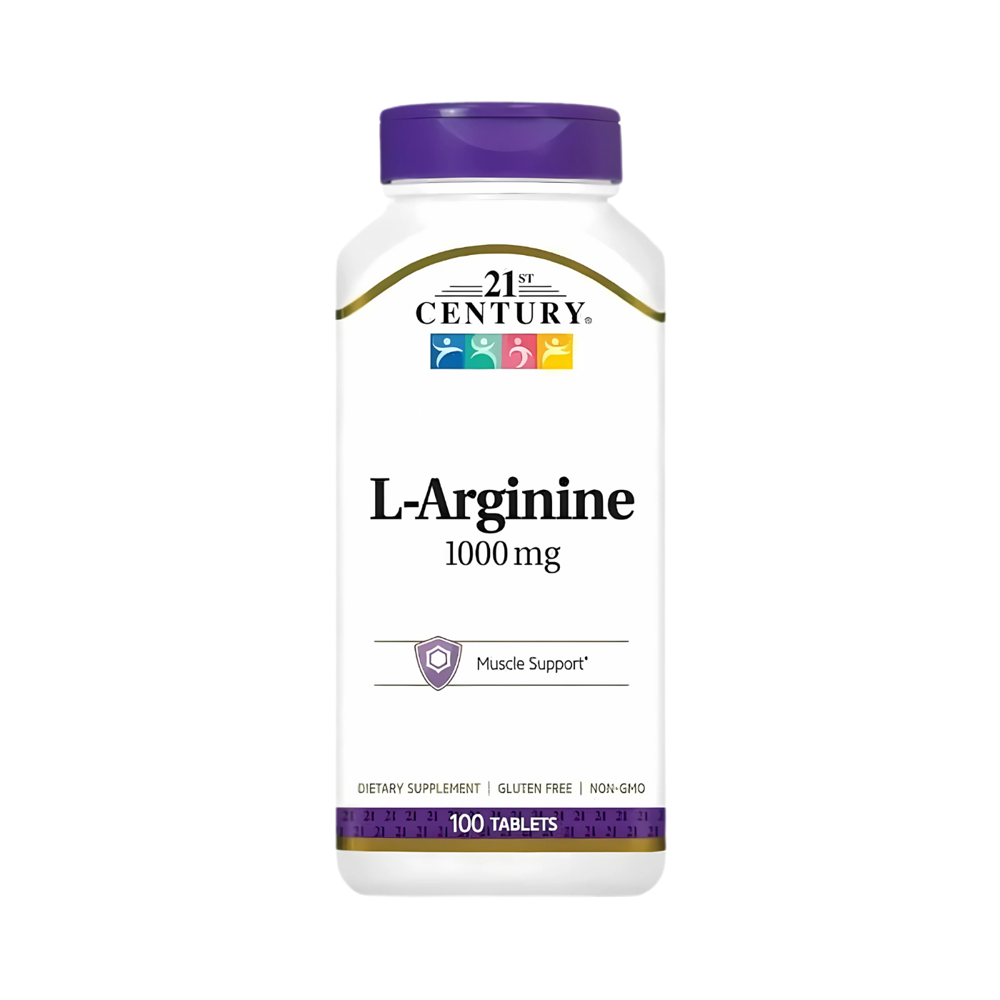 21st Century L-Arginine 1000mg 100 Tablets