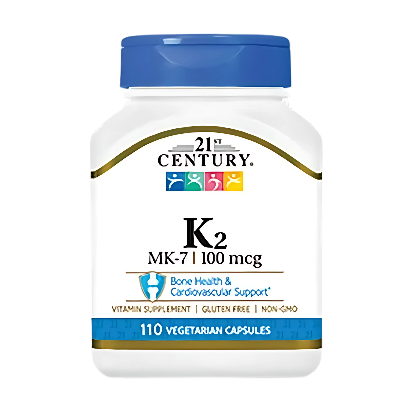 21st Century K2 MK-7 100 mcg 110 Veg Capsules