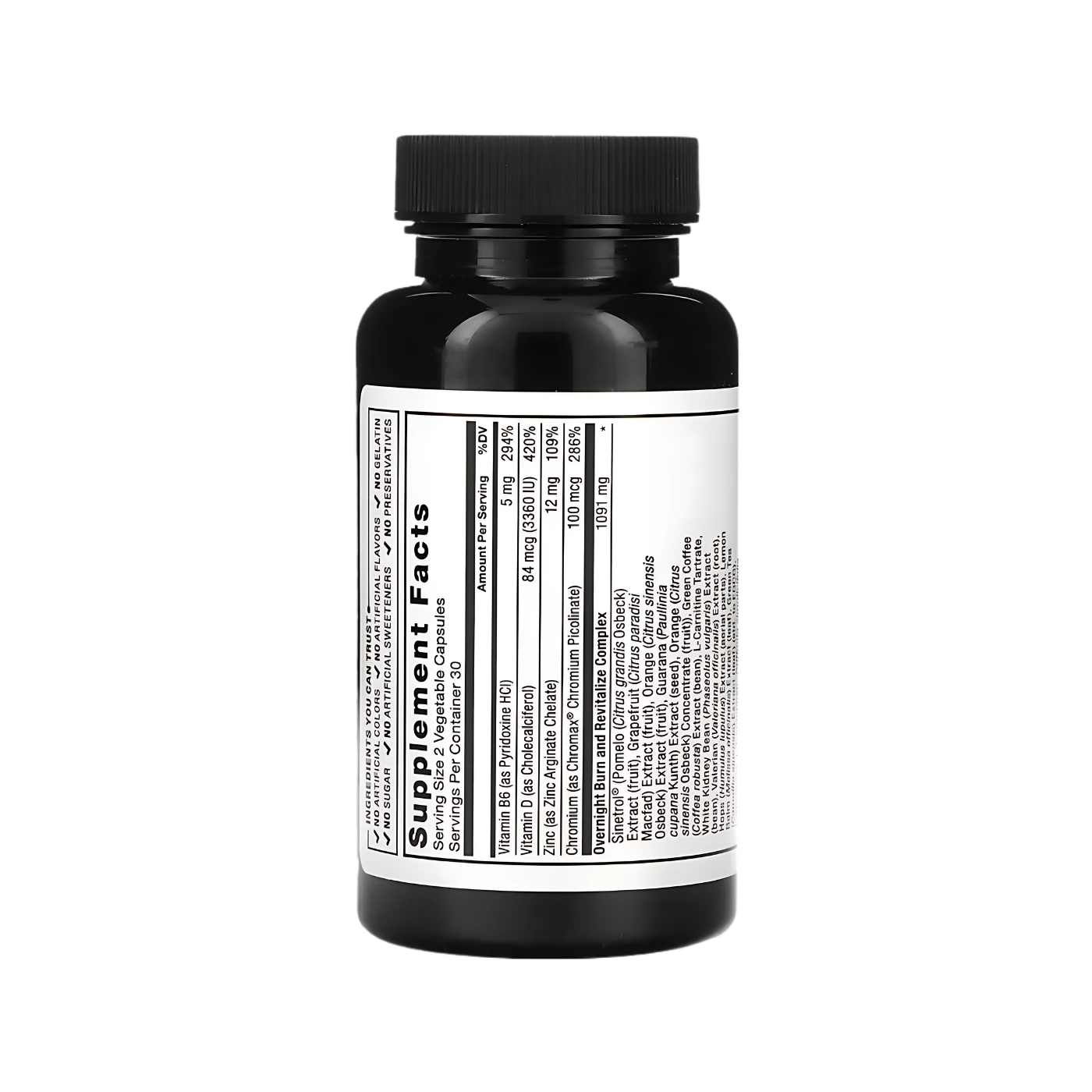 Force Factor Leanfire PM Burn Fat Overnight Veg Caps