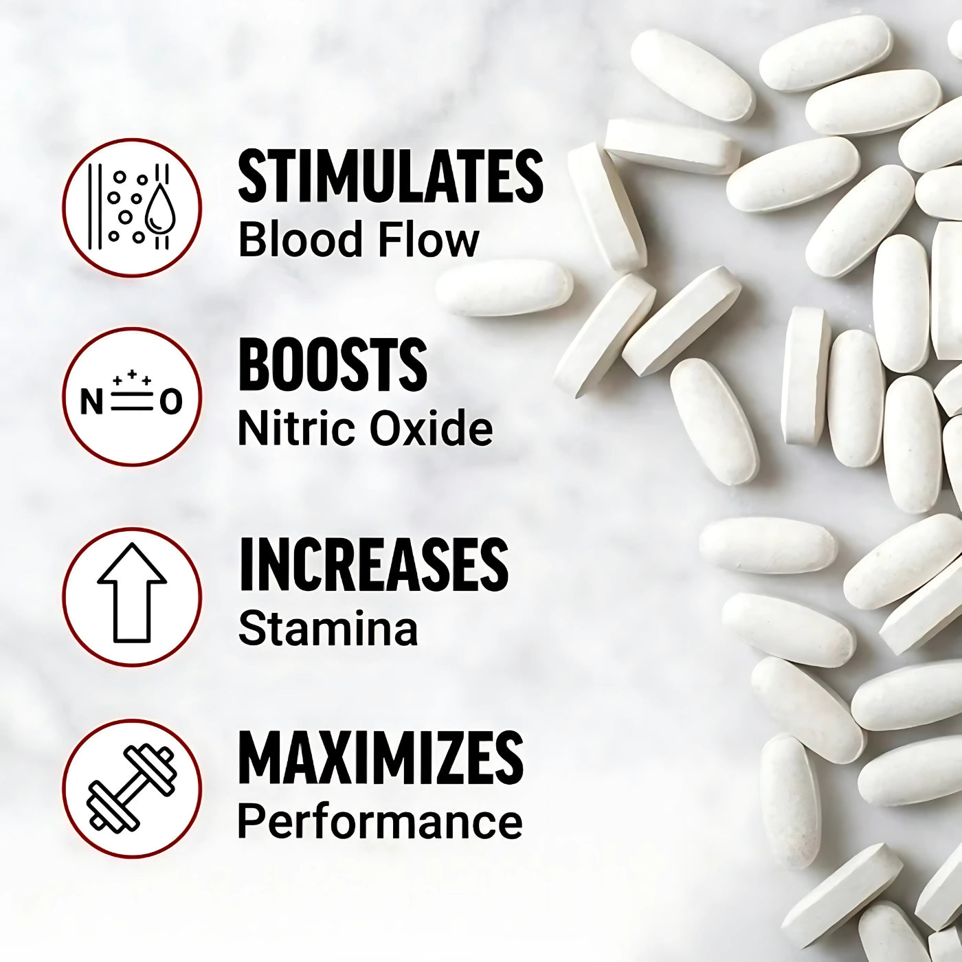 Force Factor Score Hardcore 2.3X Increase Works Tonight 60 Tablets