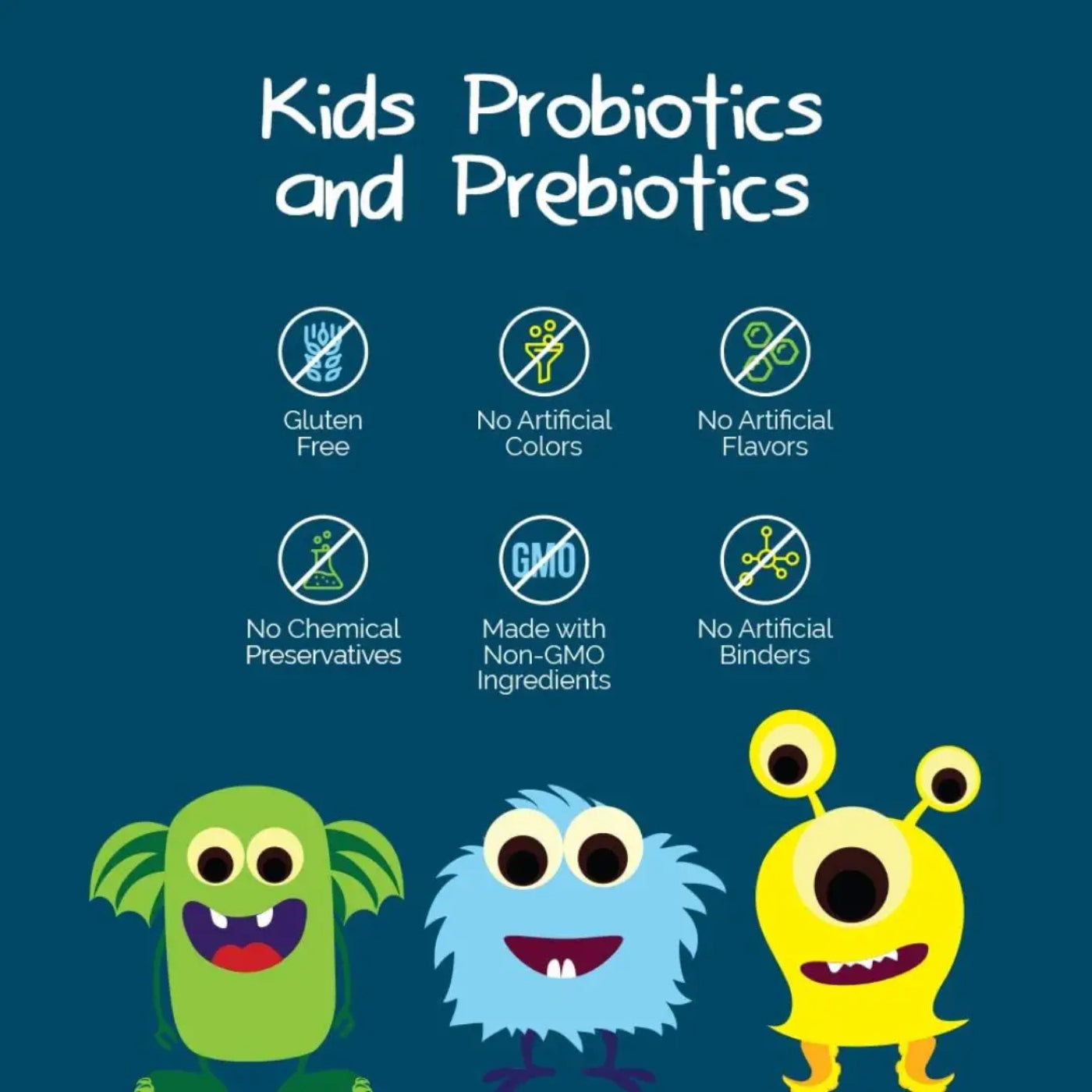 Intelligent Labs 6 Billion CFU Kids Probiotics and Prebiotics – 60 Chewable tablets