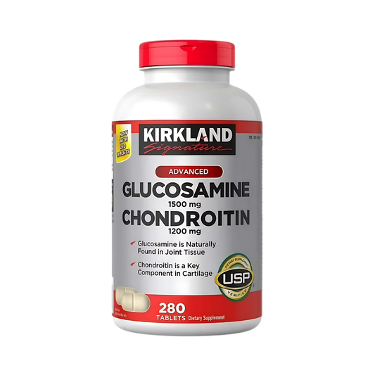 Kirkland Signature Extra Strength Glucosamine 1500 mg & Chondroitin 1200 mg 280 Tablets