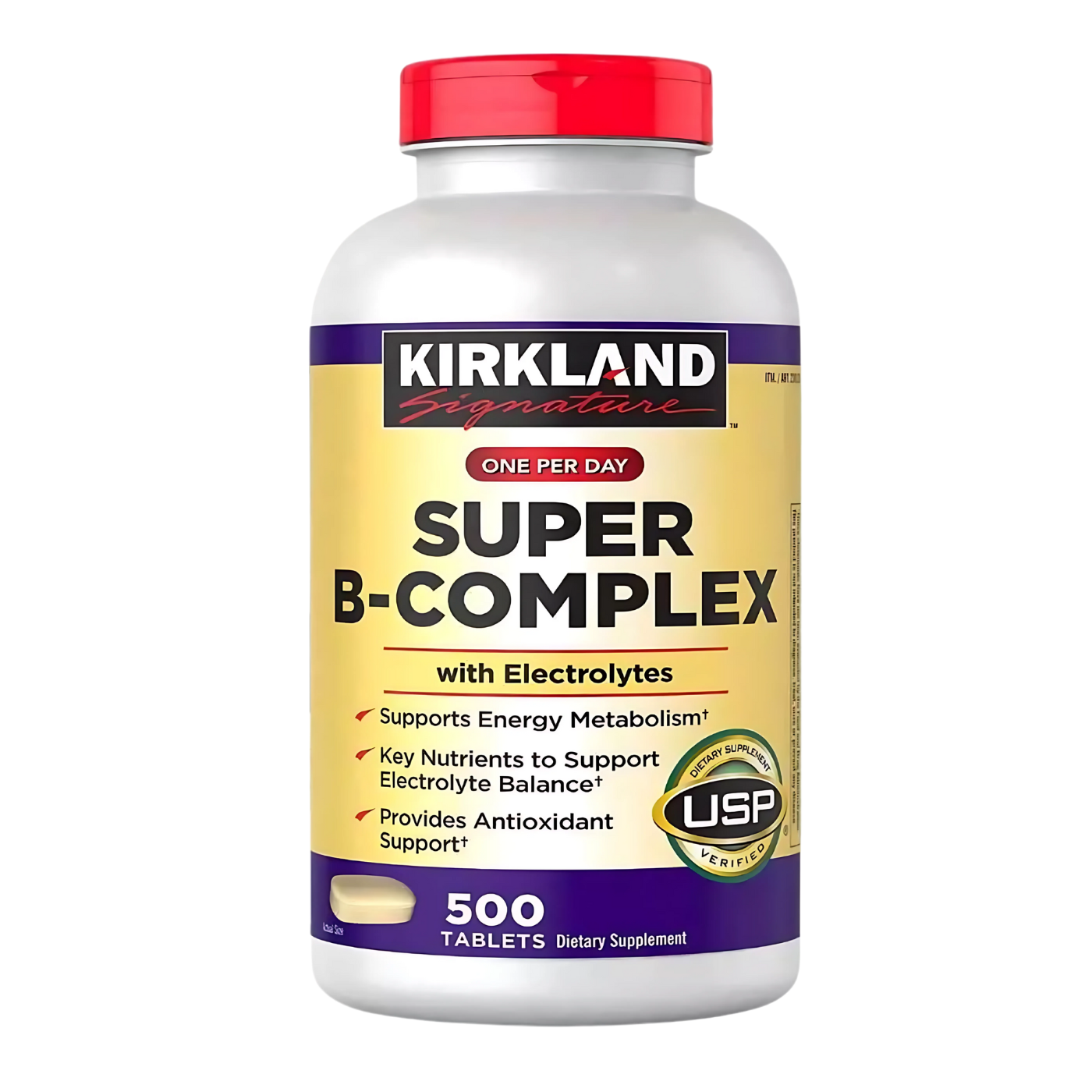 Kirkland Signature Super B-Complex 500 Tablets