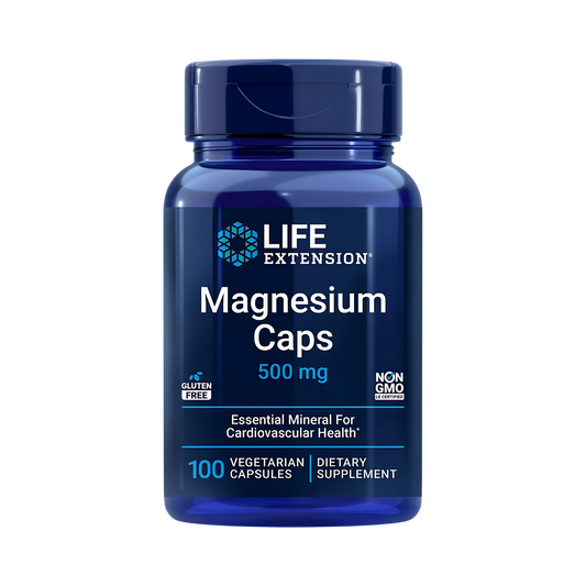 Life Extension Magnesium 500mg 100 Vegan Caps
