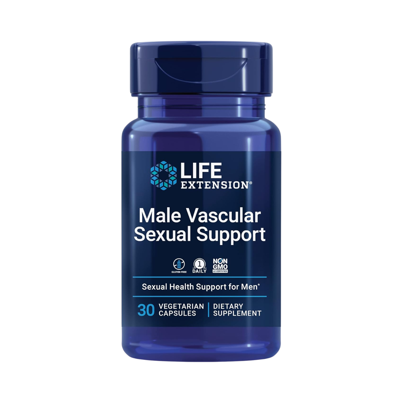 Life Extension Male Vascular Sexual Support – 30 vegetarian capsules