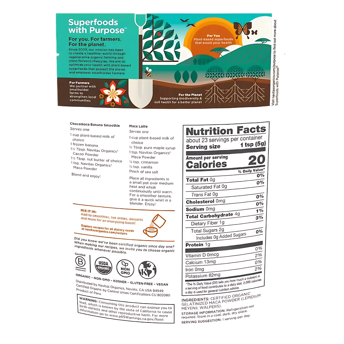 Navitas Maca Powder 113 gm