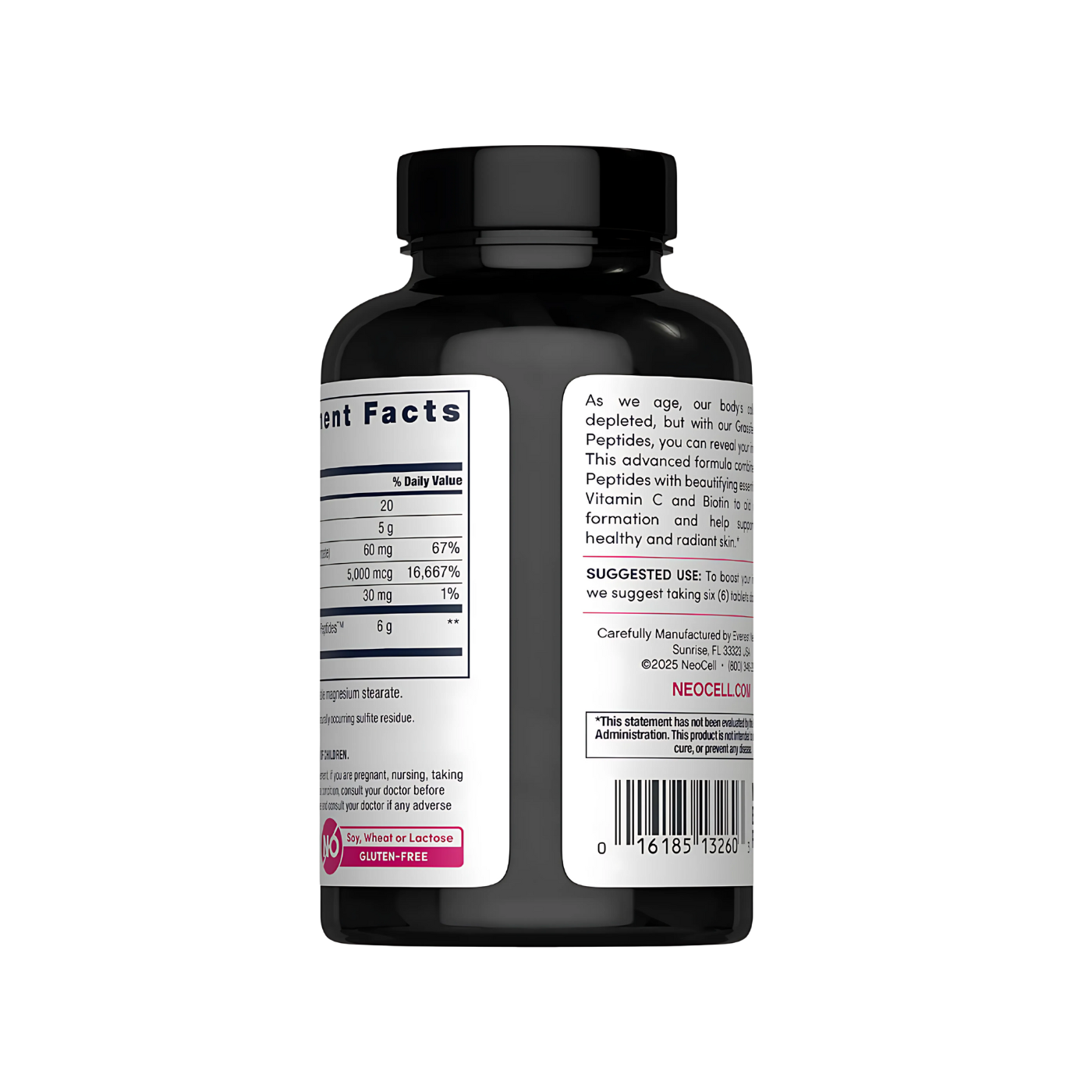 Neocell Grassfed Collagen Peptides + C & Biotin 180, 270, 360 Caplets