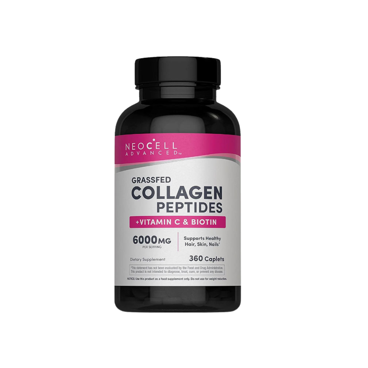 Neocell Grassfed Collagen Peptides + C & Biotin 180, 270, 360 Caplets