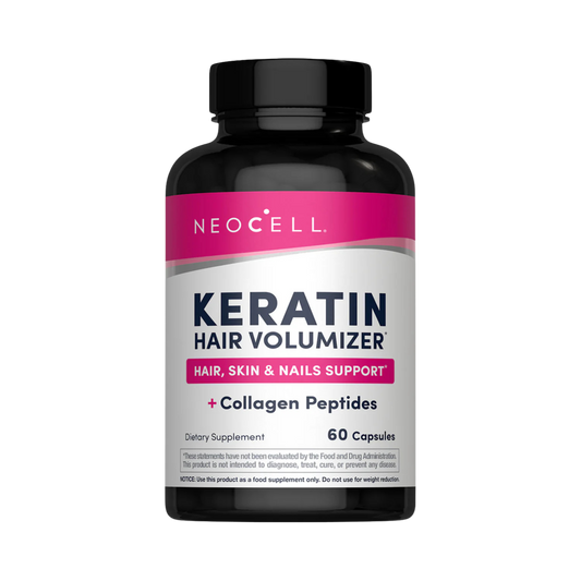 Neocell Keratin Hair Volumizer, 60 Vegetarian Capsules