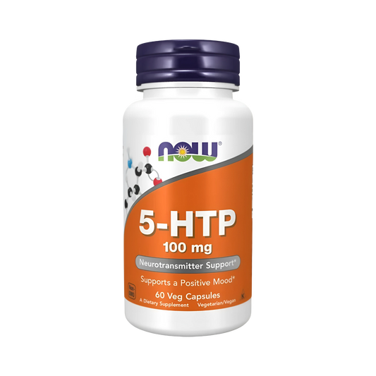 Now 5-HTP 100mg 60 Veg Capsules
