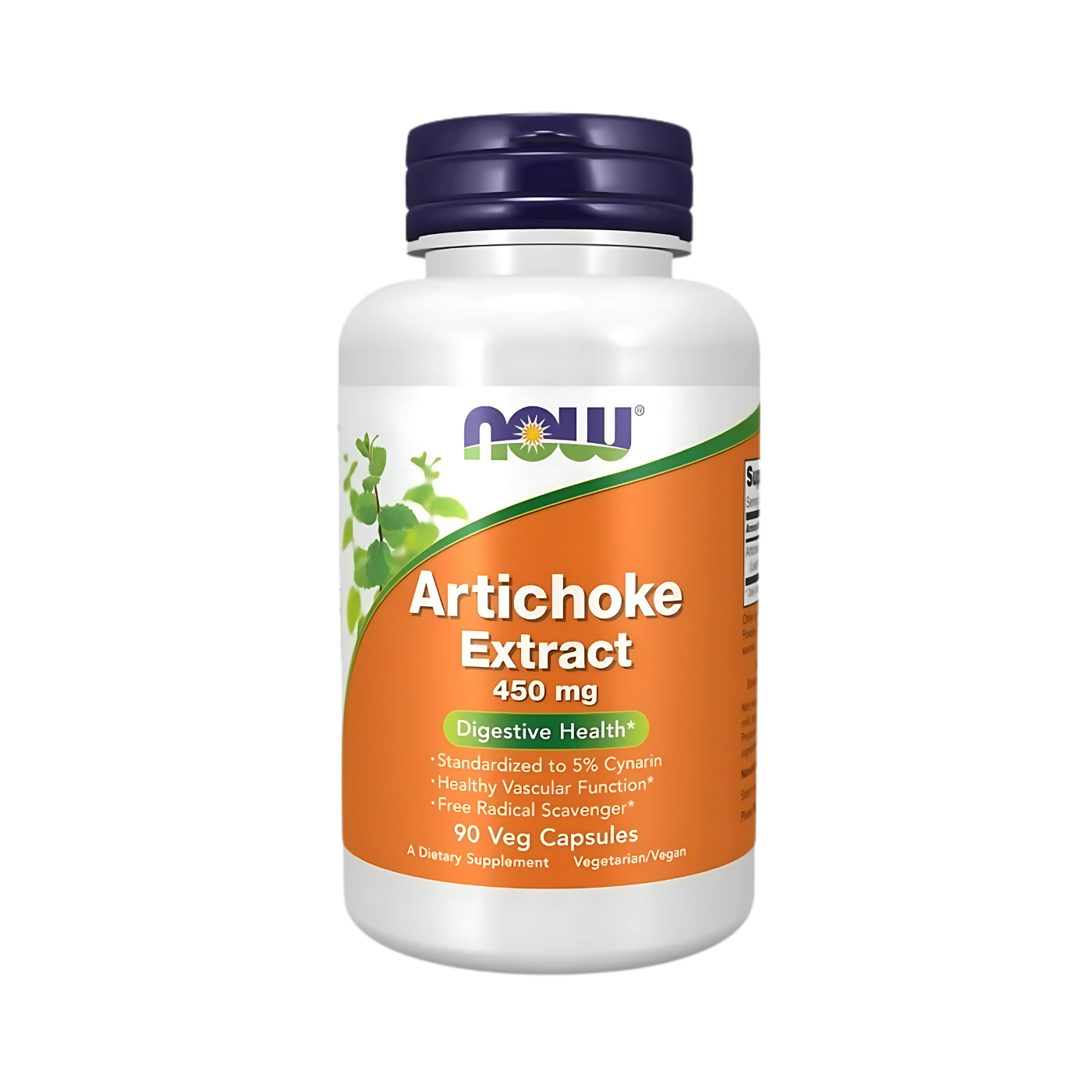 Now Artichoke Extract 450 mg 90 Veg Capsules
