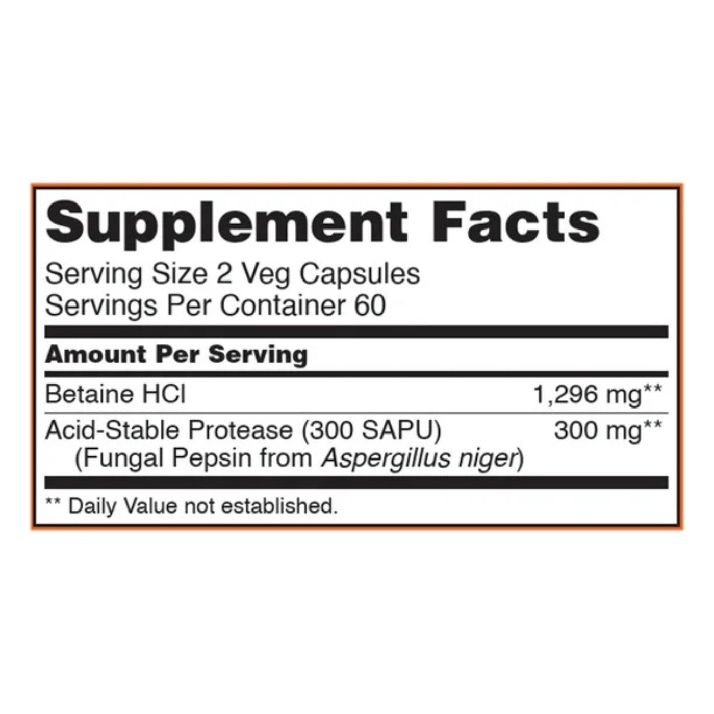 Now Betaine HCL 648 mg 120 Veg Caps