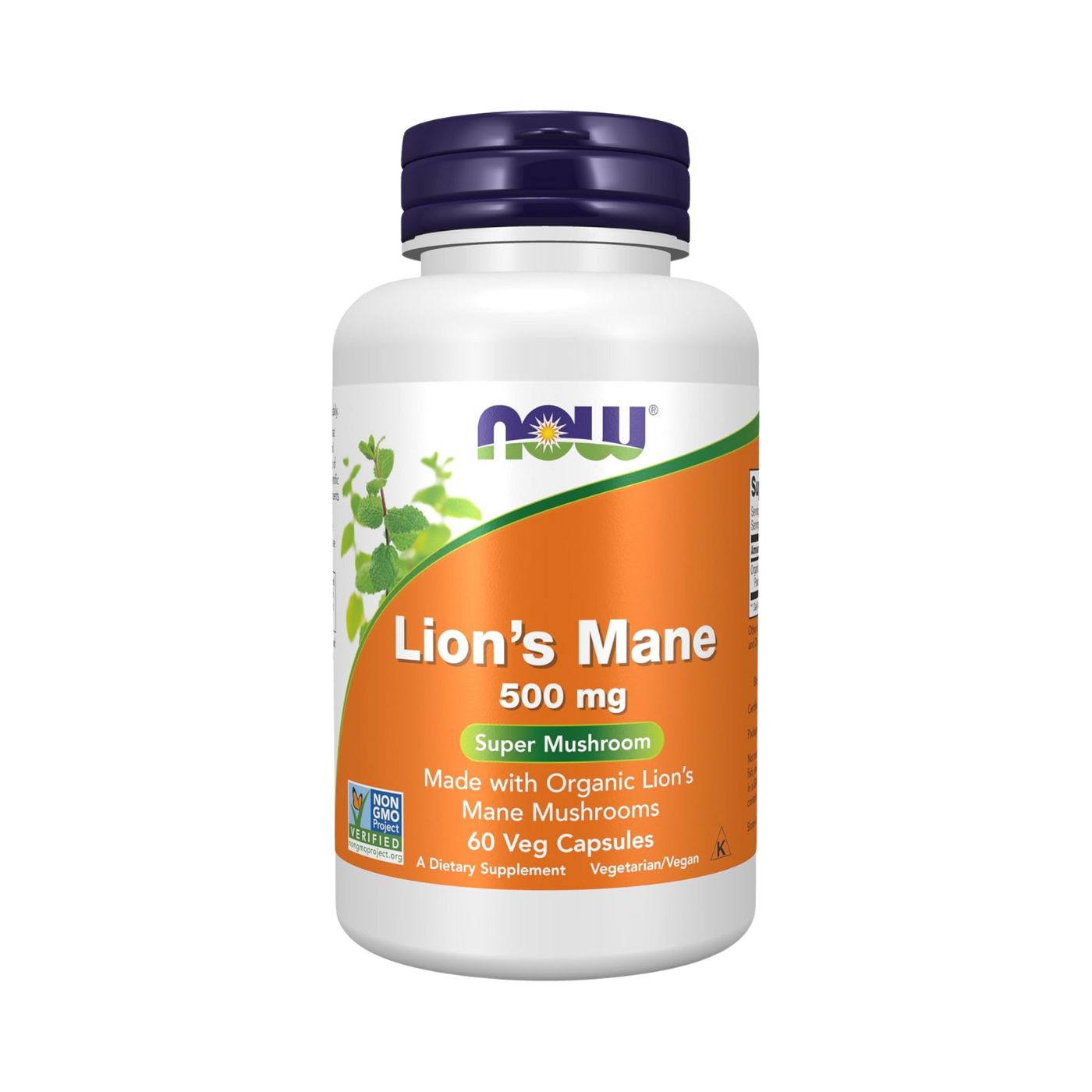 Now Lion’s Mane (500 mg) – 60 veg capsules