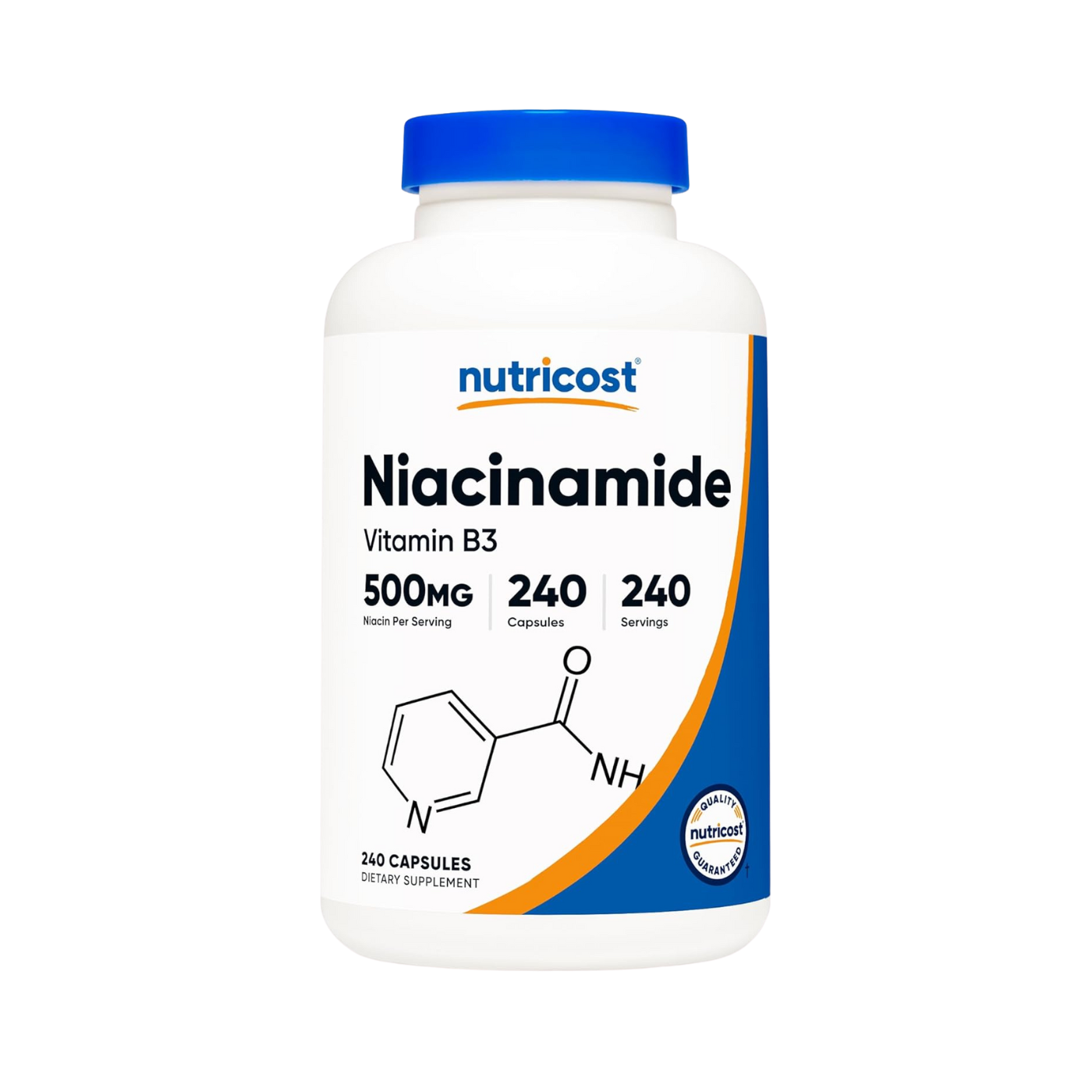 Nutricost Niacinamide (500 mg) – 240 capsules