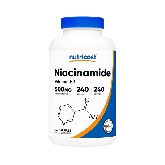 Nutricost Niacinamide (500 mg) – 240 capsules