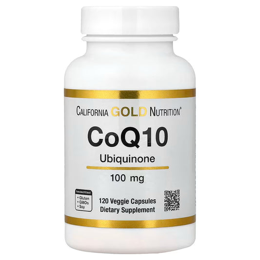 California Gold Nutrition CoQ10 – USP Grade Ubiquinone, 100 mg