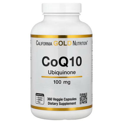 California Gold Nutrition CoQ10 – USP Grade Ubiquinone, 100 mg