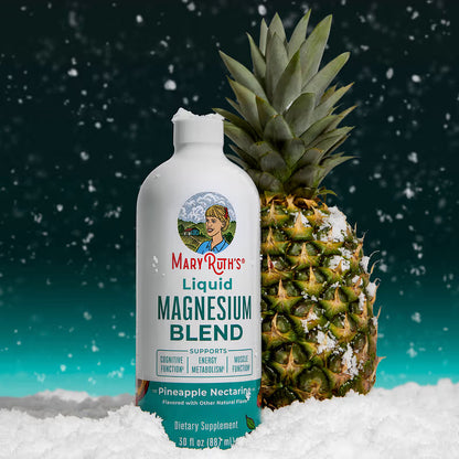 MaryRuth's Liquid Magnesium Blend – Pineapple Nectarine, 887 ml
