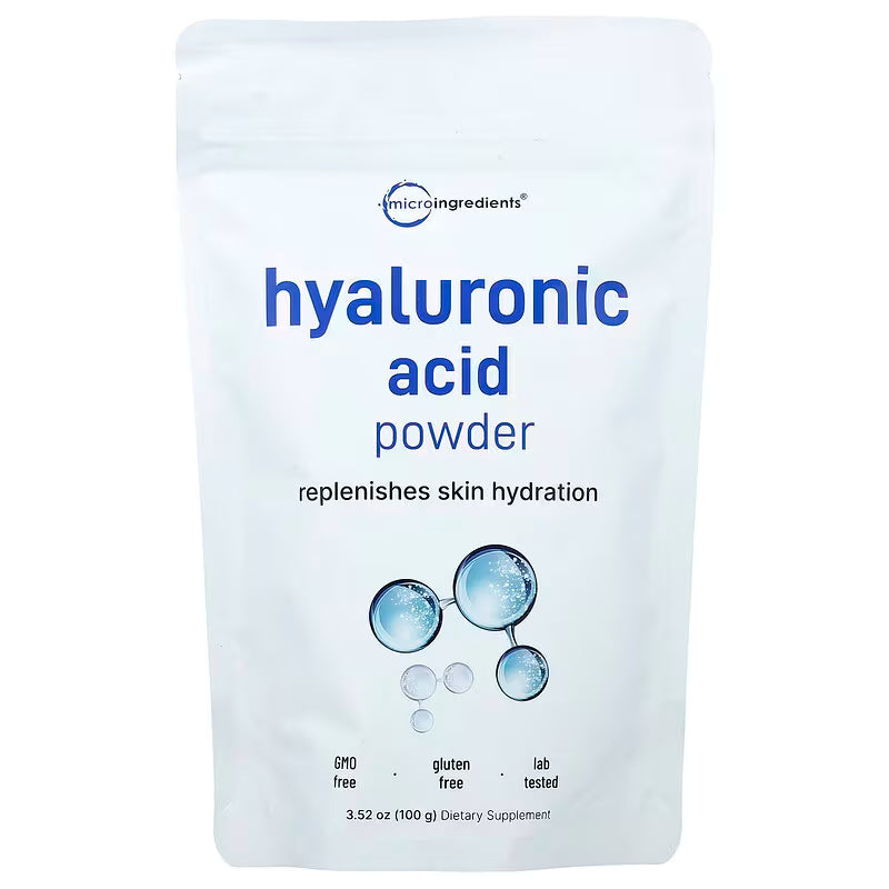 Micro Ingredients Hyaluronic Acid Powder – 100 g