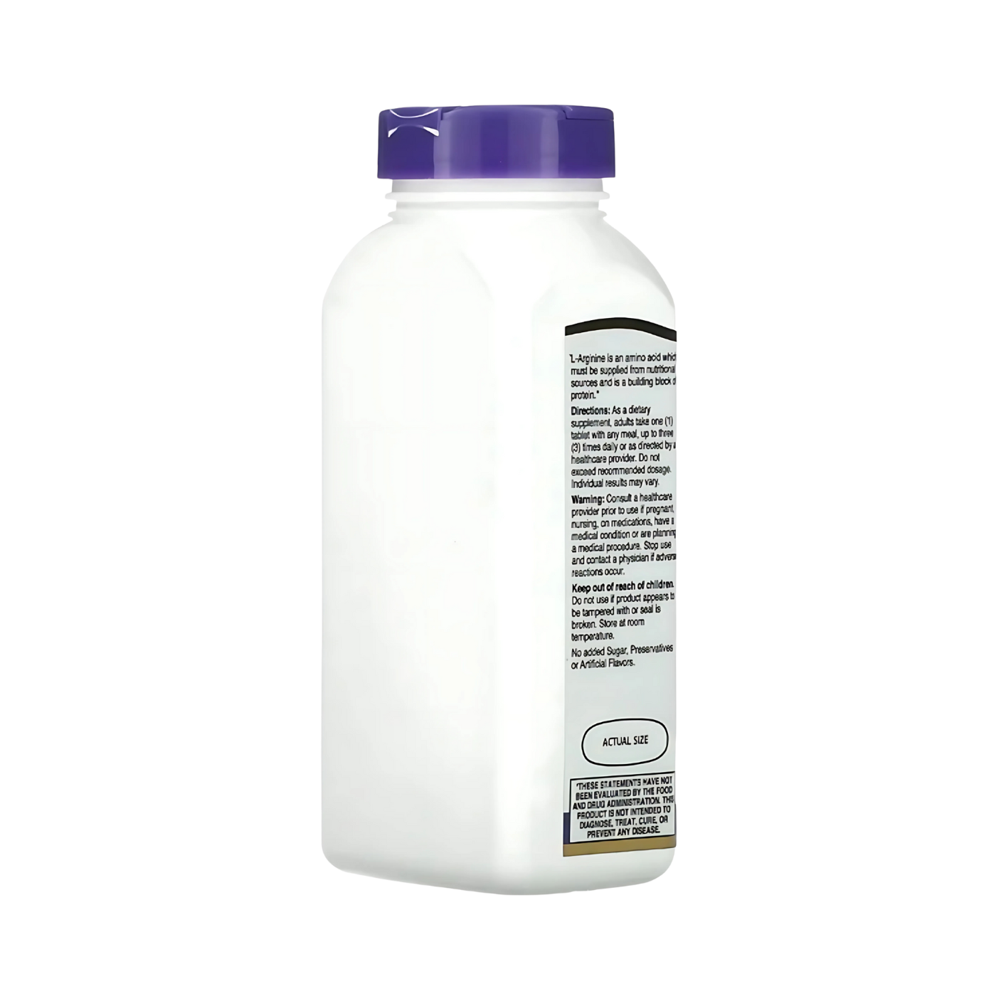 21st Century L-Arginine 1000mg 100 Tablets