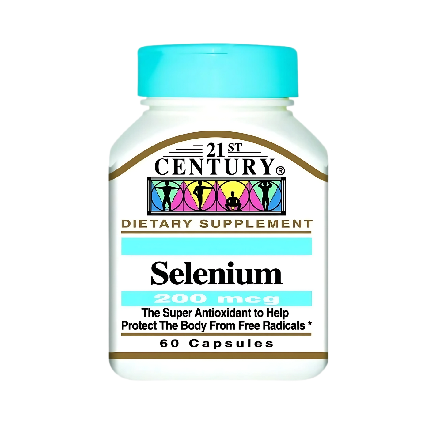 21st Century Selenium 200 mcg 60 Capsules
