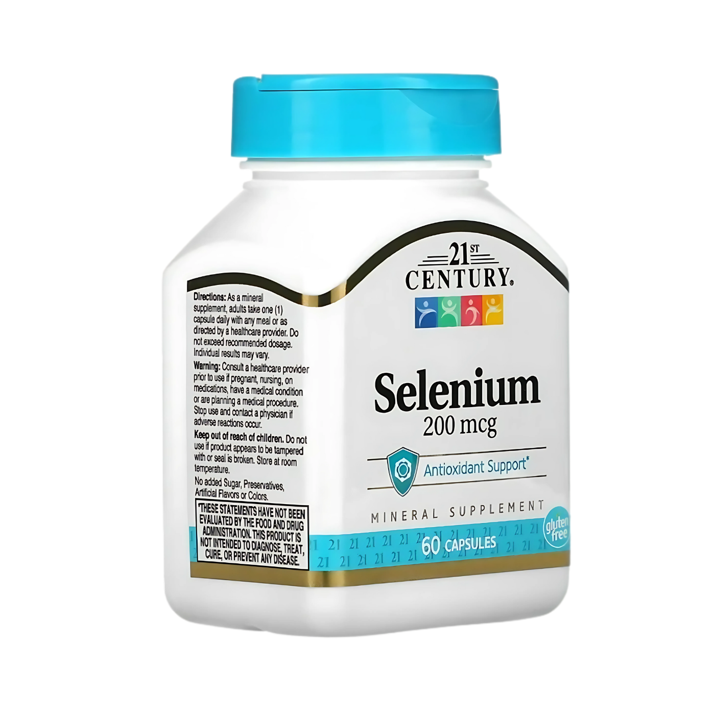 21st Century Selenium 200 mcg 60 Capsules