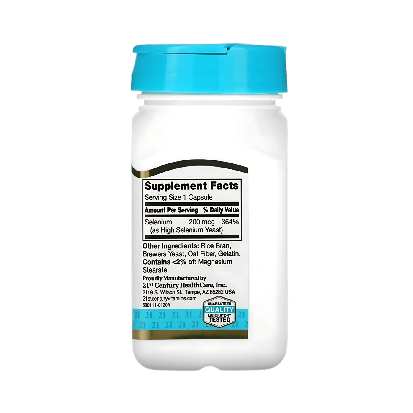 21st Century Selenium 200 mcg 60 Capsules