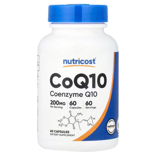 Nutricost CoQ10 – 100 mg & 200 mg Capsules