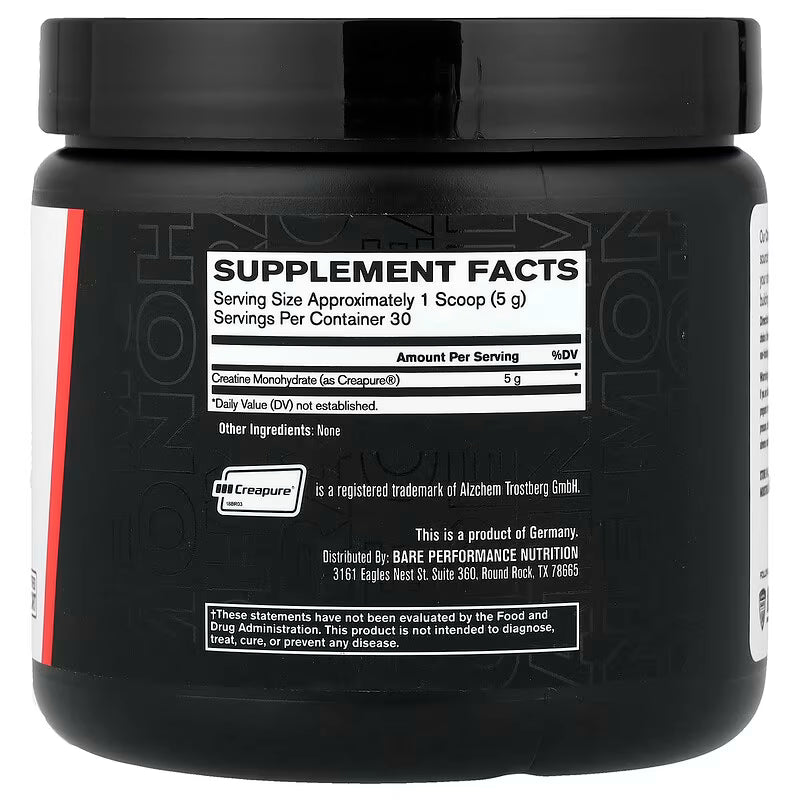 BPN Creatine Monohydrate – Creapure®, Unflavored, 300 g