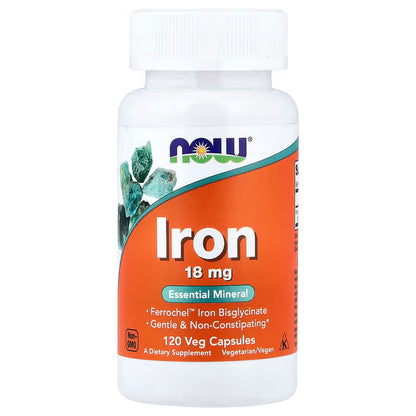 NOW Foods Iron Veg Capsules