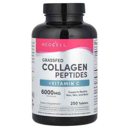 Neocell Grassfed Collagen Peptides + C & Biotin 180, 270, 360 Caplets