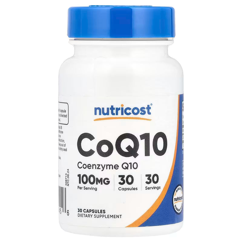 Nutricost CoQ10 – 100 mg & 200 mg Capsules