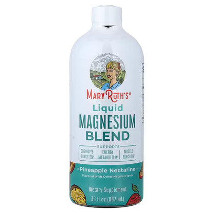 MaryRuth's Liquid Magnesium Blend – Pineapple Nectarine, 887 ml