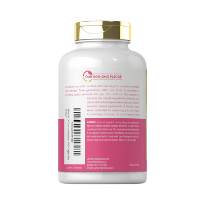 Carlyle Myo-Inositol & D-Chiro Inositol for Women 2060mg 150 Capsules