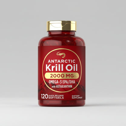 Carlyle Antartic Krill Oil (2,000 mg) Omega-3 with Astaxanthin