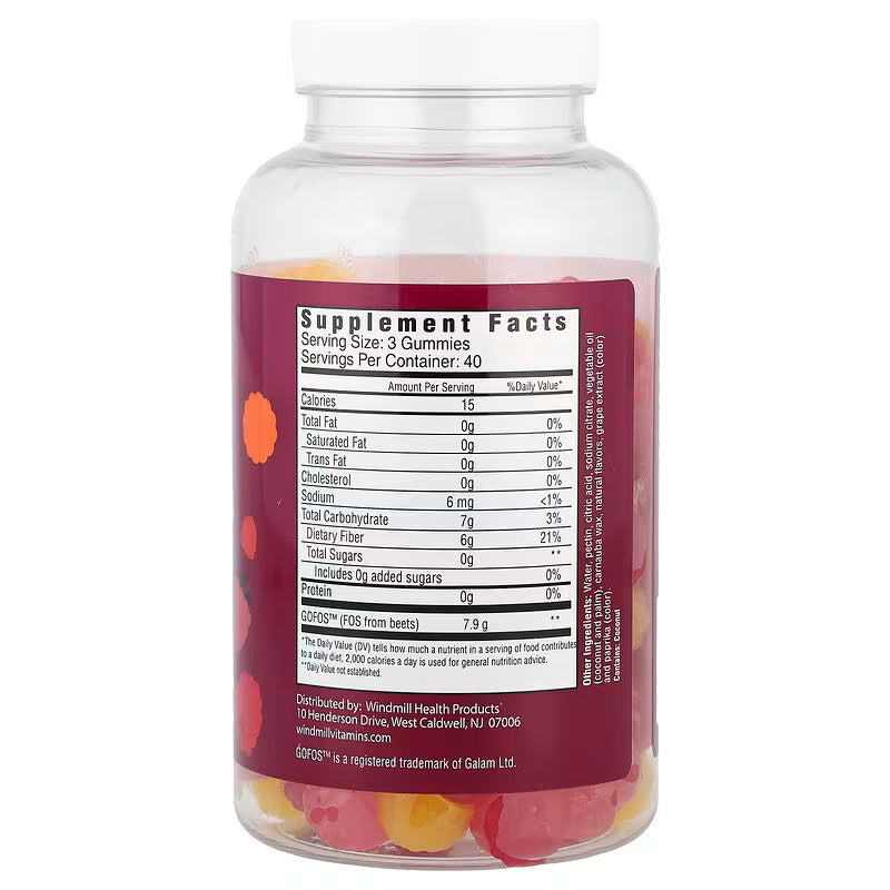 Country Farms, Fiber Care®, Fiber Gummies, Mixed Fruit, 120 Gummies