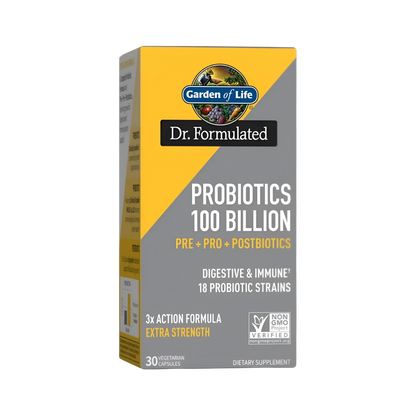 Garden Of Life Dr. Formulated Probiotics 25 Billion CFU 14 Strains 30 Veg Caps