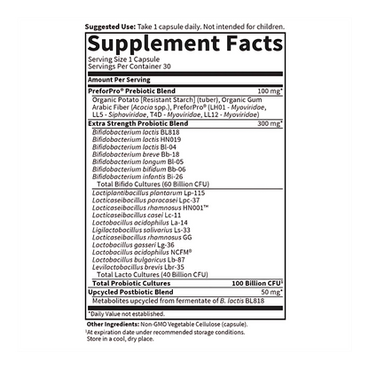 Garden Of Life Dr. Formulated Probiotics 25 Billion CFU 14 Strains 30 Veg Caps