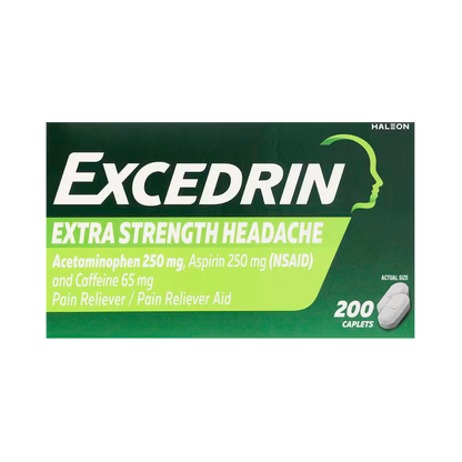 Excedrin, Extra Strength Headache 200 Caplets