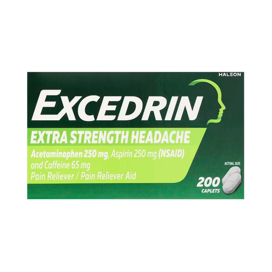 Excedrin, Extra Strength Headache 200 Caplets