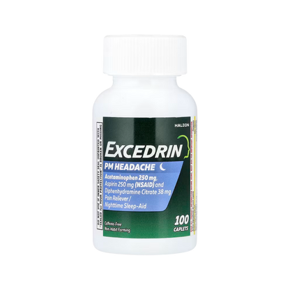 Excedrin, PM Headache, 100 Caplets