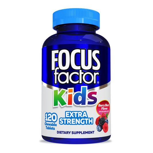 Focus Factor Kids Extra Strength 120 Chewable Tablets
