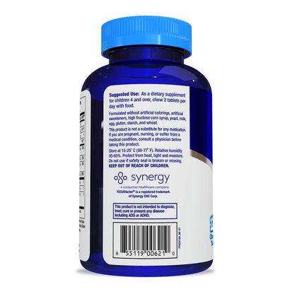 Focus Factor Kids Extra Strength 120 Chewable Tablets