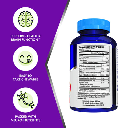 Focus Factor Kids Extra Strength 120 Chewable Tablets