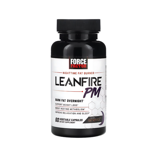Force Factor Leanfire PM Burn Fat Overnight Veg Caps