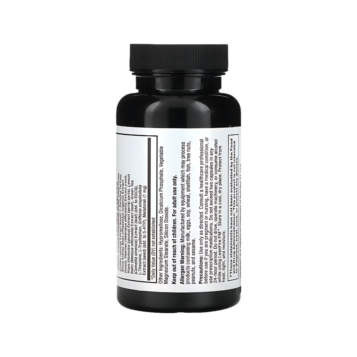 Force Factor Leanfire PM Burn Fat Overnight Veg Caps