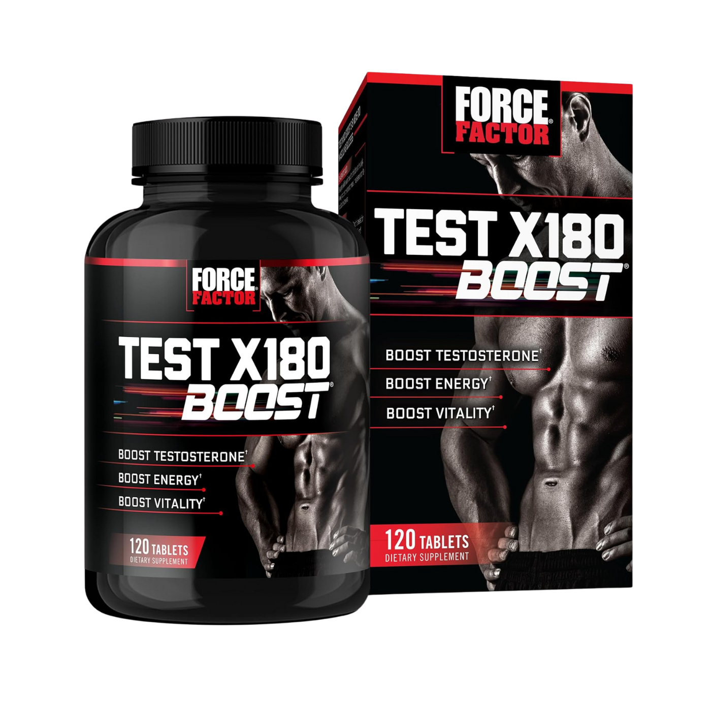 Force Factor Testosterone Test X180 Boost 120 Tabs
