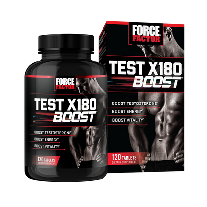 Force Factor Testosterone Test X180 Boost 120 Tabs