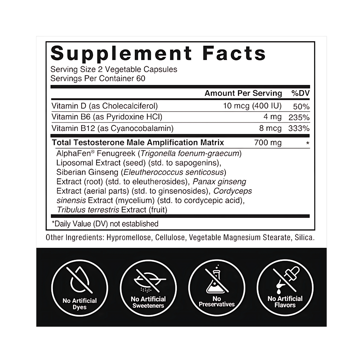 Force Factor Testosterone Test X180 Legend 120 Capsules