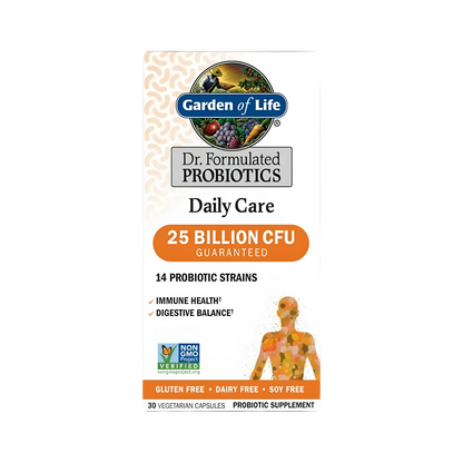 Garden Of Life Dr. Formulated Probiotics 25 Billion CFU 14 Strains 30 Veg Caps